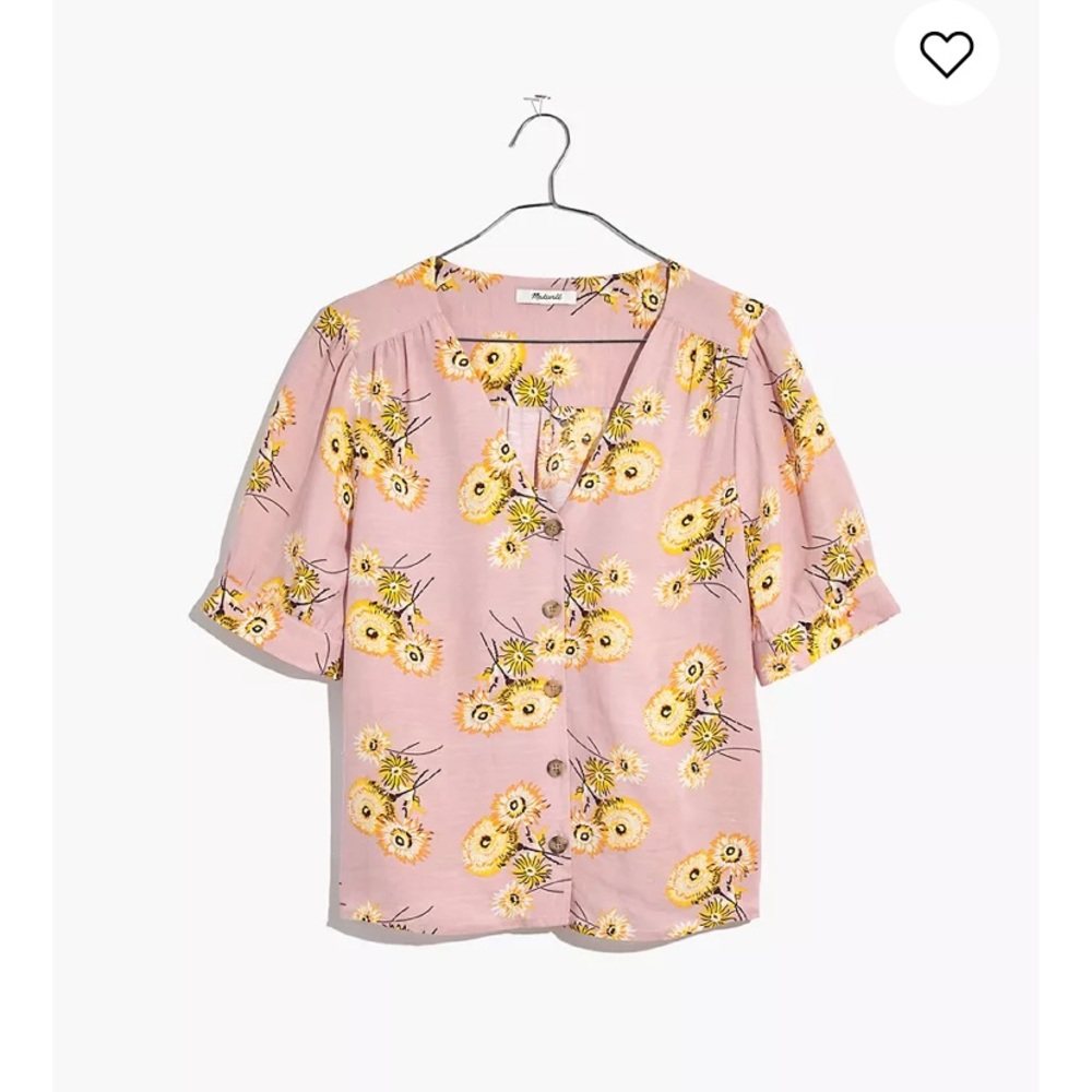 Madewell Floral Blouse